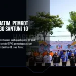 Upacara peringatan Hari Jadi ke-81 Provinsi Jawa Timur di halaman Kantor Wali Kota Probolinggo, Senin (12/10/2026). (Dok. Ho/RadarBangsa.co.id)