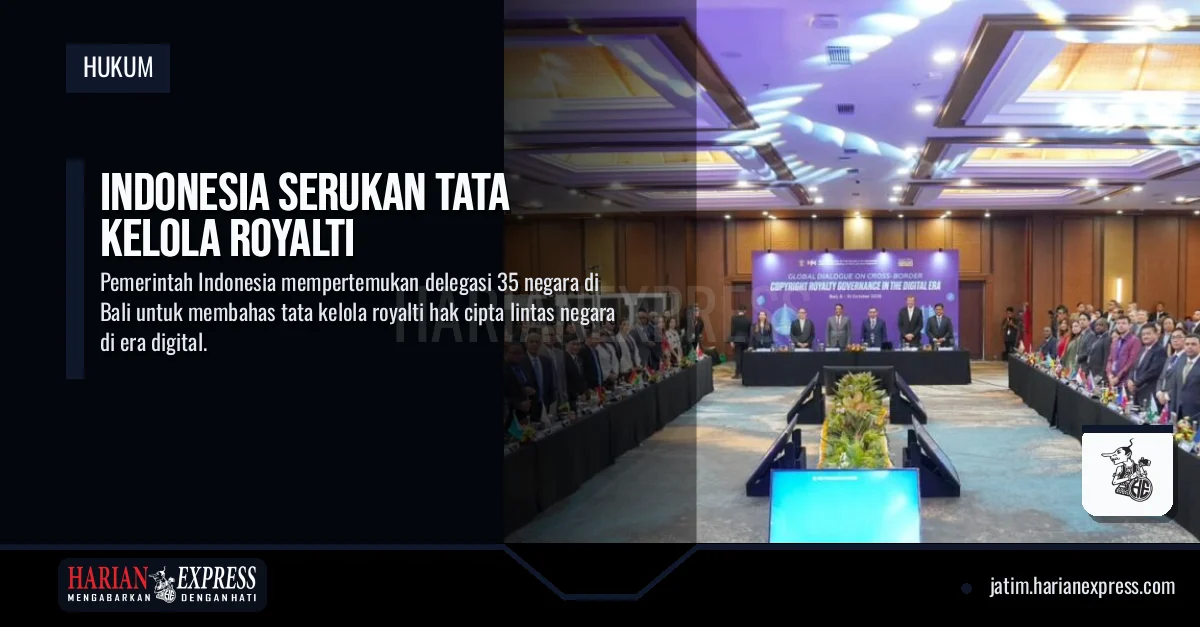 Indonesia Serukan Tata Kelola Royalti