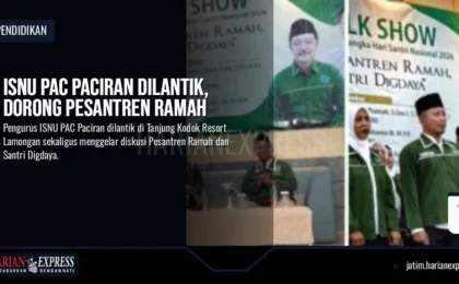 ISNU PAC Paciran Dilantik, Dorong Pesantren Ramah