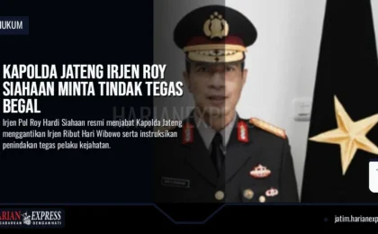 Kapolda Jateng Irjen Roy Siahaan Minta Tindak Tegas Begal