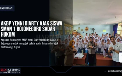 AKBP Yenni Diarty Ajak Siswa SMAN 1 Bojonegoro Sadar Hukum AKBP Yenni Diarty Ajak Siswa SMAN 1 Bojonegoro Sadar Hukum