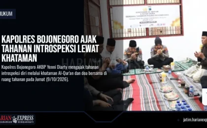 Kapolres Bojonegoro Ajak Tahanan Introspeksi Lewat Khataman