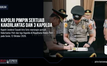 Kapolri Pimpin Sertijab Kakorlantas dan 3 Kapolda