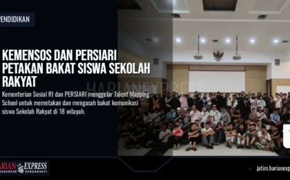 Kemensos dan PERSIARI Petakan Bakat Siswa Sekolah Rakyat