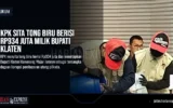 KPK Sita Tong Biru Berisi Rp934 Juta Milik Bupati Klaten