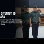 Eks Ajudan Jokowi Letjen Widi Dituntut 10 Tahun Penjara dan Dipecat dari TNI | Sumber: Rio Manik)