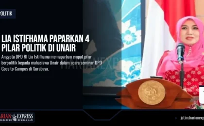 Lia Istifhama Paparkan 4 Pilar Politik di Unair