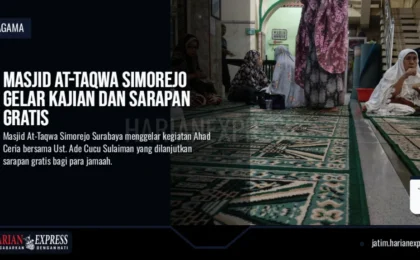 Masjid At-Taqwa Simorejo Gelar Kajian dan Sarapan Gratis Masjid At-Taqwa Simorejo Gelar Kajian dan Sarapan Gratis