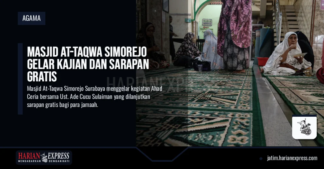 Masjid At-Taqwa Simorejo Gelar Kajian dan Sarapan Gratis