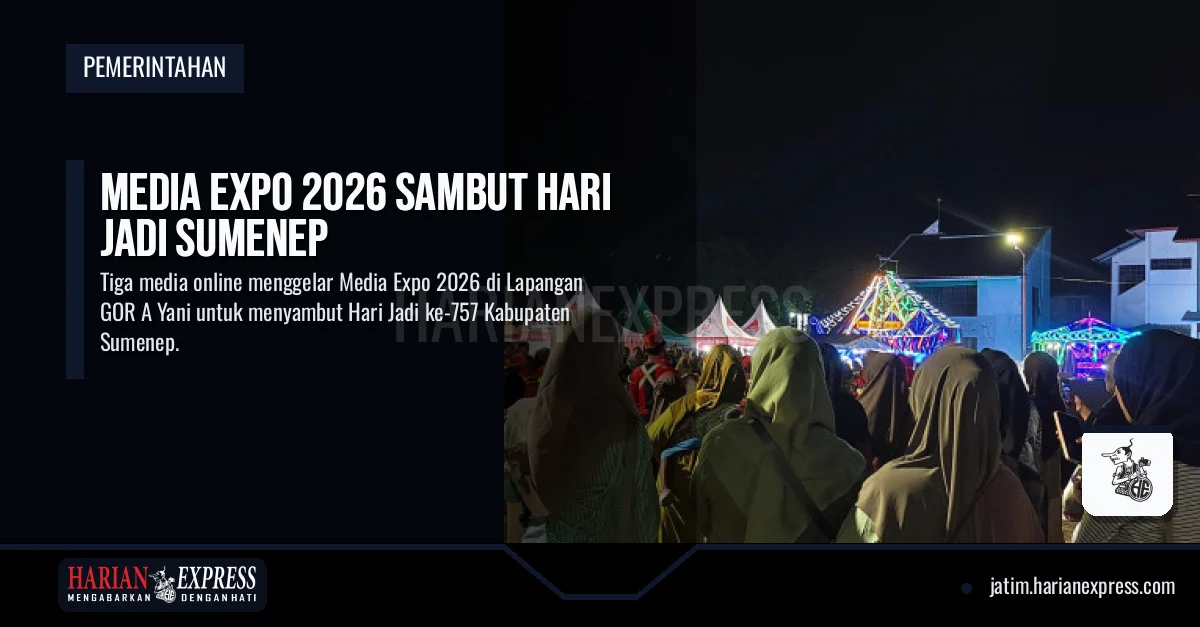 Media Expo 2026 Sambut Hari Jadi Sumenep