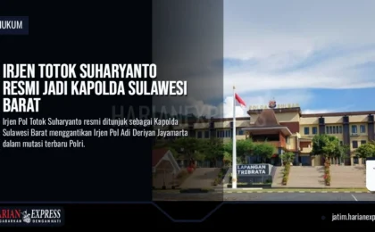 Irjen Totok Suharyanto Resmi Jadi Kapolda Sulawesi Barat