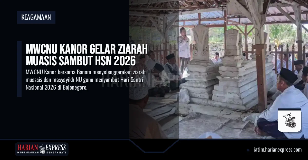 MWCNU Kanor Gelar Ziarah Muasis Sambut HSN 2026