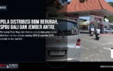 Pola Distribusi BBM Berubah, SPBU Bali dan Jember Antre