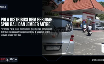 Pola Distribusi BBM Berubah, SPBU Bali dan Jember Antre