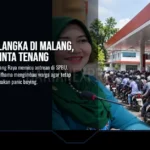 Lia Istifhama menyampaikan imbauan kepada masyarakat menyusul kelangkaan Pertalite di Malang Raya, Kamis (15/10/2026). (Dok. Ho/RadarBangsa.co.id)