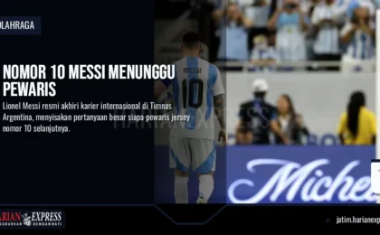Nomor 10 Messi Menunggu Pewaris