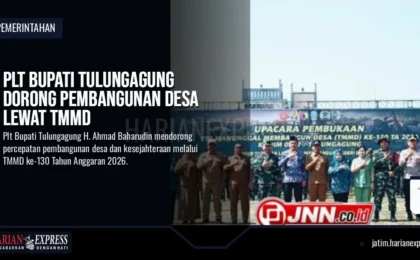 Plt Bupati Tulungagung Dorong Pembangunan Desa Lewat TMMD