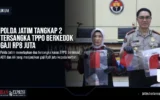 Polda Jatim Tangkap 2 Tersangka TPPO Berkedok Gaji Rp8 Juta