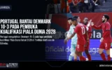 Portugal Bantai Denmark 10-3 pada Pembuka Kualifikasi Piala Dunia 2028