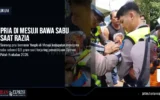 Pria di Mesuji Bawa Sabu Saat Razia