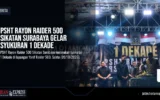 PSHT Rayon Raider 500 Sikatan Surabaya Gelar Syukuran 1 Dekade
