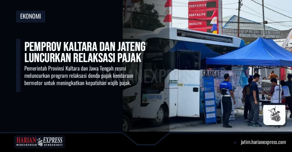 Pemprov Kaltara dan Jateng Luncurkan Relaksasi Pajak