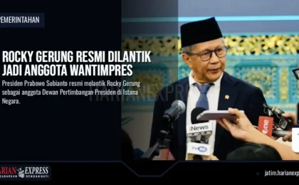 Rocky Gerung Resmi Dilantik Jadi Anggota Wantimpres
