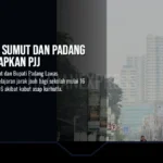Kabut asap menyelimuti Kota Medan, Sumut, hari ini. (Foto: Nur Akmal/detikSumut). | Sumber: Nur Akmal/detikSumut).