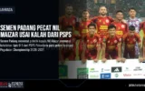 Semen Padang Pecat Nil Maizar Usai Kalah dari PSPS