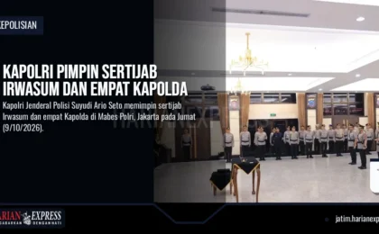 Kapolri Pimpin Sertijab Irwasum dan Empat Kapolda
