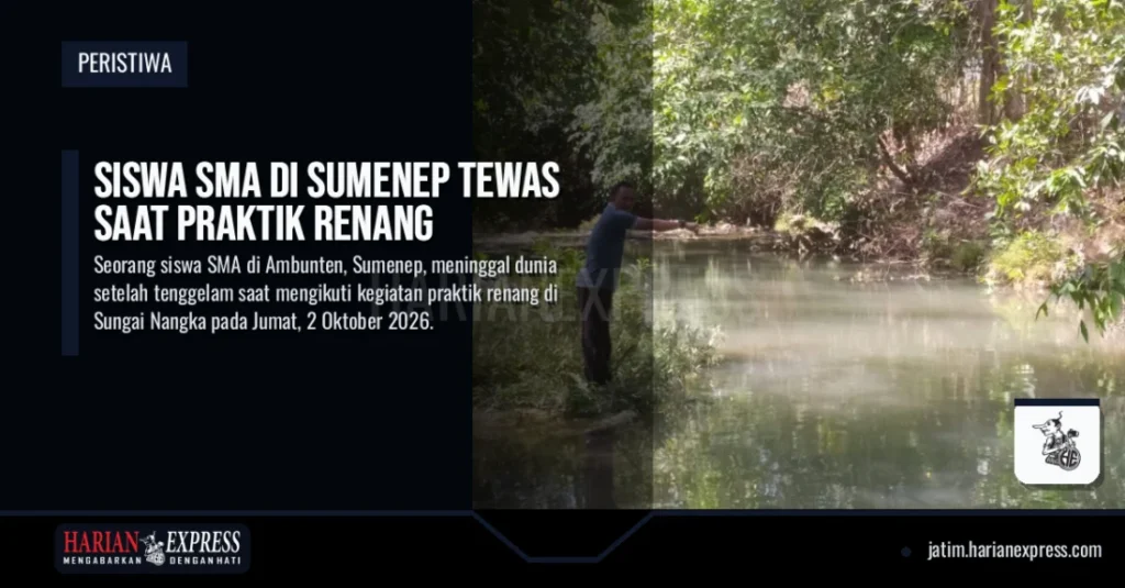 Siswa SMA di Sumenep Tewas Saat Praktik Renang
