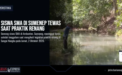 Siswa SMA di Sumenep Tewas Saat Praktik Renang