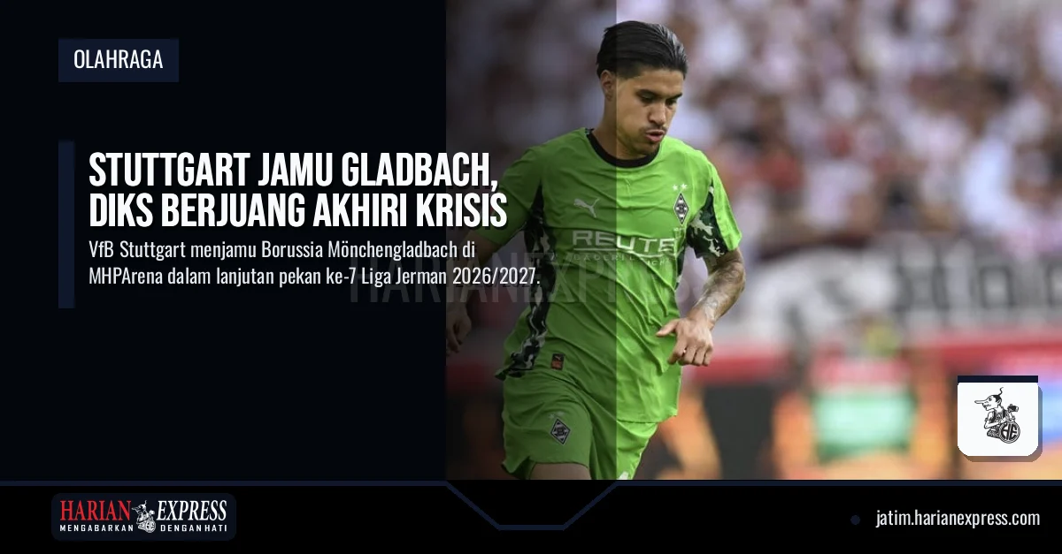 Stuttgart Jamu Gladbach, Diks Berjuang Akhiri Krisis