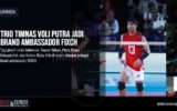 Trio Timnas Voli Putra Jadi Brand Ambassador FIXCH