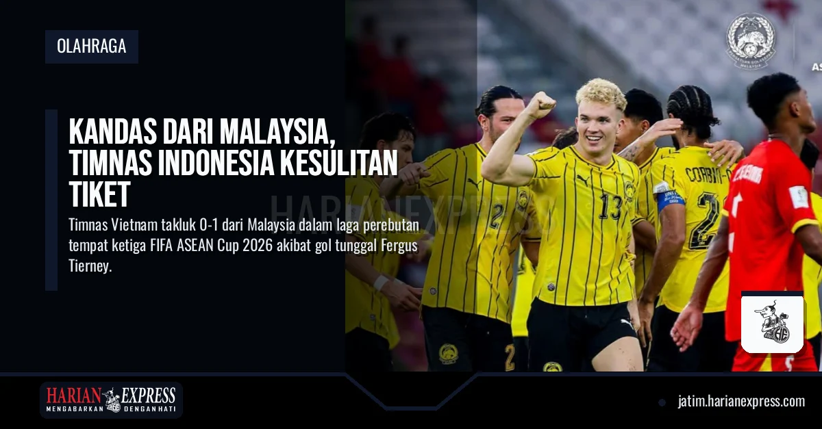 Kandas dari Malaysia, Timnas Indonesia Kesulitan Tiket