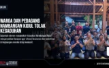 Warga dan Pedagang Nambangan Kidul Tolak Kegaduhan
