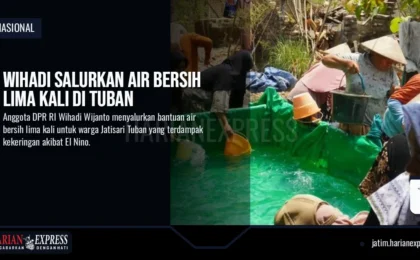 Wihadi Salurkan Air Bersih Lima Kali di Tuban